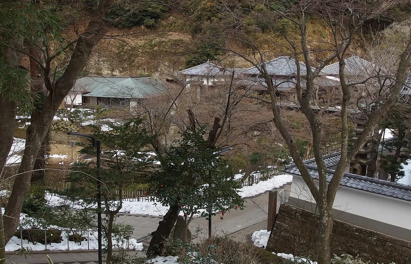 鎌倉・円覚寺の境内