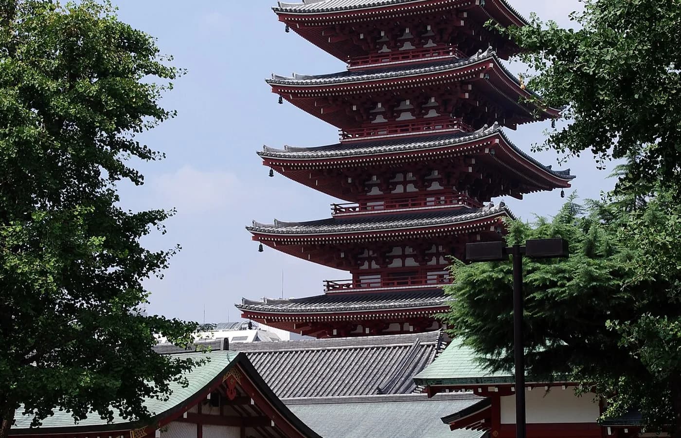 浅草寺の五重塔